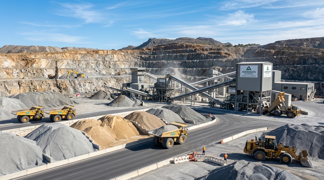 Operasional Quarry dan Stone Crushing Plant CV. Tomario Bumi Lestari